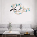 Glam Plants & Flowers Wall Decor on Metal